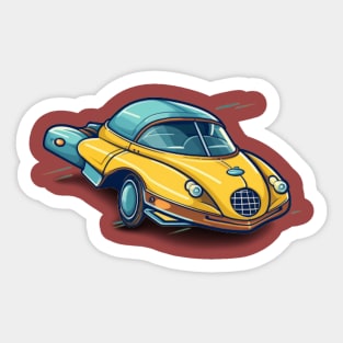 flying car Sticker